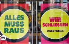 Niemcy zamykają tysiące sklepów