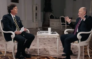Tucker Carlson i jego wywiad w Putinem.