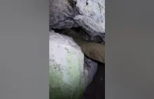 Tunel w Wielkiej Skale | Jaskinia | The tunnel in a Wielka Skala | Cave | 4K | P