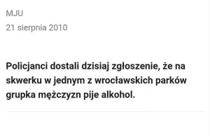 15 lat. Tyle postarzyliśmy się od libacji na skwerku. Rocznica.