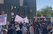 Masowe protesty w Kanadzie przeciwko transowaniu dzieci.
