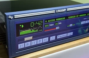 Ktoś zbudował fizyczny odtwarzacz Winamp na Raspberry Pi