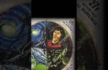 Mikołaj Kopernik na znaczkach z całego świata