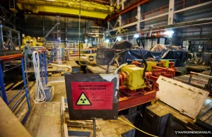 Ignalińska Elektrownia Jądrowa i jej radioaktywny basen.