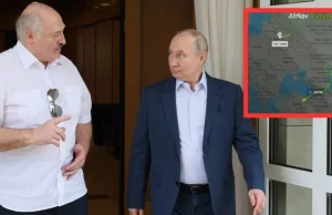 Doniesienia o ucieczce Putina z Moskwy. Samolot Łukaszenki nad Turcją