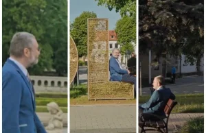 Z pieśnią na ustach do Brukseli. Rycerz Kaczyńskiego teraz jest "dzielny, dumny"