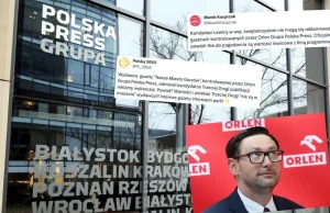 Orlen odmawia drukowania reklam Lewicy i TD w kontrolowanych gazetach