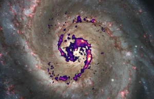 Badania po raz pierwszy wskazują miejsca narodzin gwiazd w galaktyce Wir