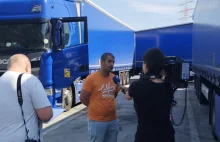 Ponowny protest gruzińskich kierowców z polskich firm: sytuacja szybko się zmien