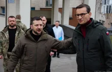 Mateusz Morawiecki w dniu rocznicy rosyjskiej agresji na Ukrainę w Kijowie