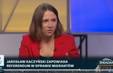 Anna Bryłka o hipokryzji pisowskiej w sprawie polityki imigracyjnej