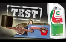 Castrol GTX 10W40 Engine Oil Test Piotr Tester