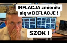 SZOK ! Inflacja w Europie Zmieniła Się w Deflacje !