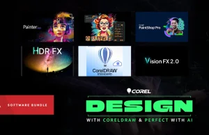CorelDRAW 2024, Paint/Painter 2023 + generatory AI rastrowe i wektorowe za 120zł