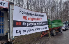 Ukraiński portal podał informacje, że strajkujący polscy rolnicy są prorosyjscy