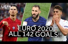 Obejrzyj wszystkie 142 gole strzelone podczas UEFA EURO 2020!