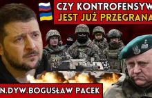 Gen. Pacek: Ukraina słabnie. Ginie bardzo wielu ukraińskich żołnierzy