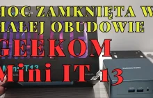 GEEKOM Mini IT 13 - potężny komputer zamknięty w małej kostce