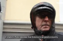 Ruscy wyborcy Putina w Estonii pokazują, jak bardzo wyprane są ich mózgi