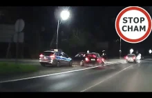 Instant karma - BMW "leci bokiem" a tam Policja