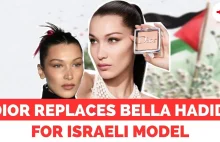 Dior zastępuje palestyńską Bellę Hadid izraelską modelką w roli ambasadora marki