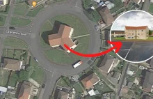 Mieszkają na środku ronda. Nazywają to miejsce "okrągłym piekłem"