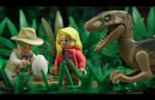 Moja piąta i ostatnia animacja poklatkowa z LEGO Jurassic Park na 30-lecie fimu