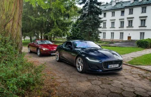 Trudne wybory: Jaguar F-Type vs. Jaguar XK8 | Moto Pod Prąd