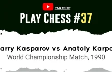 Finałowy mecz MŚ w szachach z 1990 r. Garry Kasparov vs Anatoly Karpov