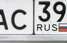 Łotwa zakazuje ruchu autom z rosyjskimi tablicami