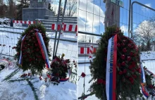 Ambasador Rosji złożył kwiaty pod Pomnik Wdzięczności Armi Czerwonej w Olsztynie