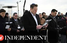 Elon Musk w Auschwitz: "Antysemityzm jest chorobą, która niszczy społeczeństwo"
