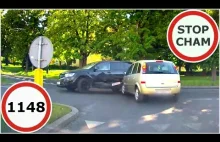 Stop Cham #1148 - Niebezpieczne i chamskie sytuacje na drogach