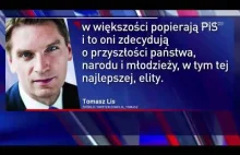 Tomasz Lis udowadnia wszystkim swoją inteligencje nie robiąc przy tym z siebie p