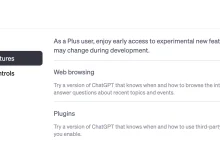 ChatGPT dostaje połączenie do internetu i możliwość użycia pluginów.