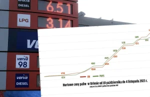 Ceny paliw. Najszybsze od roku wzrosty. 13 podwyżek od wyborów, będą kolejne