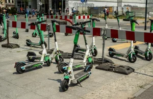 Łódź idzie na wojnę z źle zaparkowanymi hulajnogami elektrycznymi