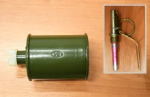 Przyniosła na komisariat granat, który znalazła w garażu byłego męża