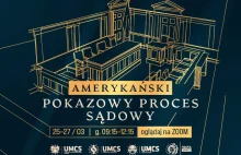 Pokazowy amerykański proces sądowy - zapraszamy do udziału