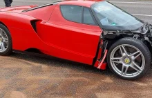 Mechanik chciał się przejechać autem klienta, rozbił Ferrari za 16 mln zł