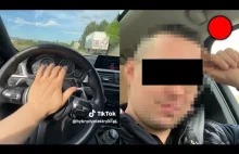 Bartek W. robi test autostradowy na lokalnej uliczce kradzionym BMW