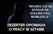 Sierżant sztabowy opowiada o złym traktowaniu zmobilizowanych i stratach