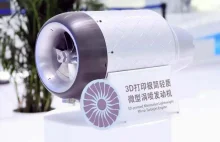 Chiny testują silnik turboodrzutowy z drukarki 3D. Dron wzniósł się na 6000 metr