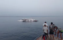Zatonęła łódź z polskimi nurkami. Wypadek niedaleko Marsa Alam - TVN24