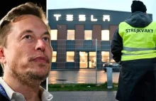 Cała Szwecja przeciw Tesli. Ogromny strajk przeciwko firmie Elona Muska