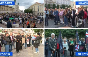 Protesty "Ani jednej więcej" po śmierci ciężarnej 33-letniej Doroty