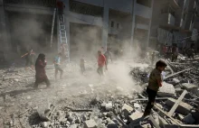 Izrael zrównuje z ziemią miasto Gaza. "Jakby był koniec świata"