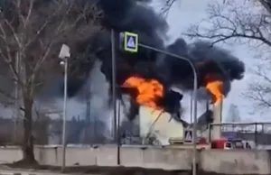 Ukraińcy zaatakowali w Rosji. Wybuchł wielki pożar