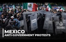 Clashes in Mexico City amid Gen