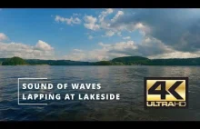 2 Hours Lake Lapping Water Wave Sounds - 4K Peaceful and Soothing Nature Soundsc